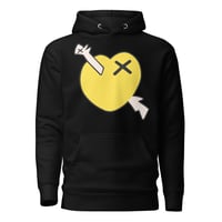 Image 1 of Yellow Dogheart Black hoodie