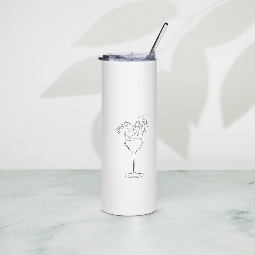 Image of Stainless steel tumbler