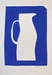Image of Tall white Jug handmade print