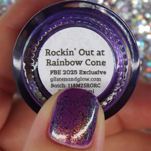 Image of Glisten & Glow Rockin’ Out at Rainbow Cone