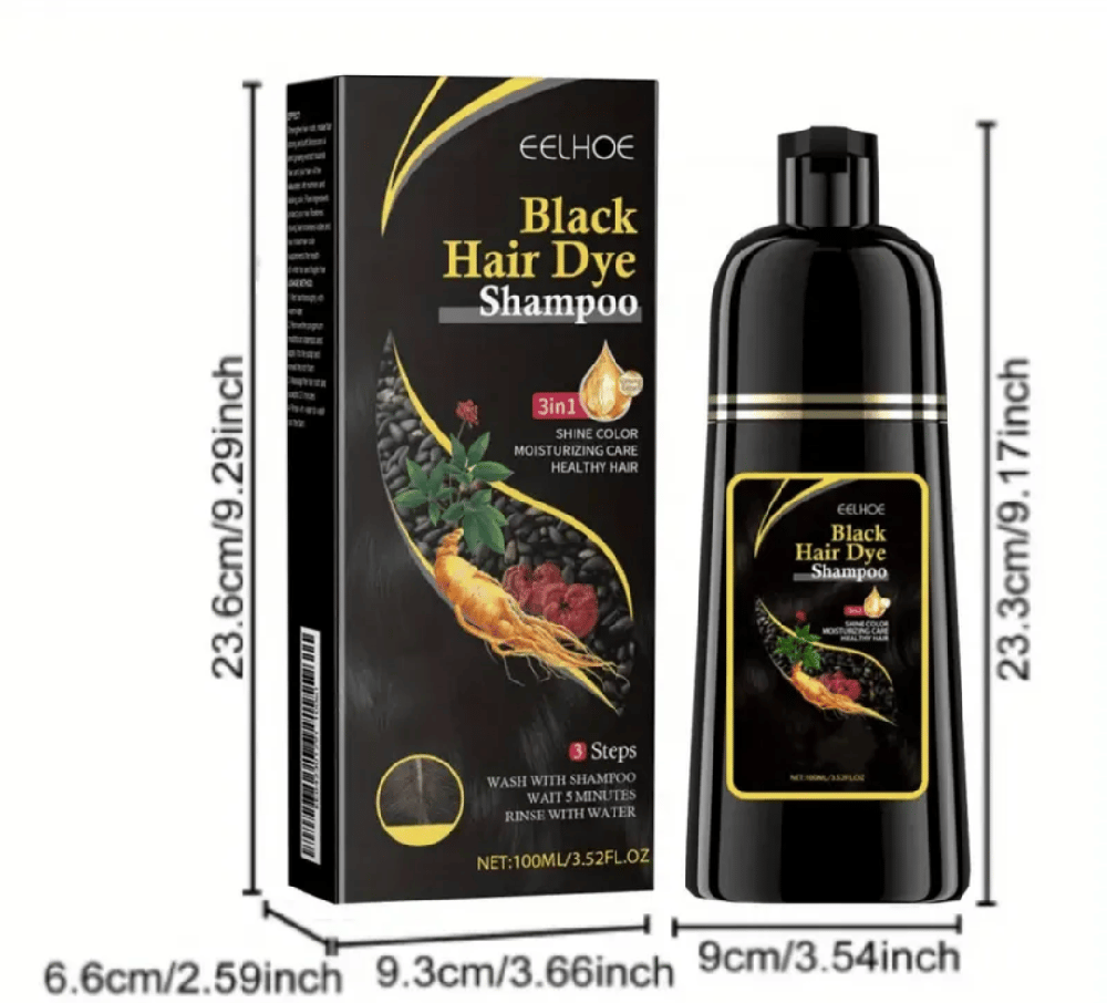 Image of 2025 New 3in Natural Hair Dyeing Shampoo