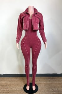 Image 3 of High Maintenance Jack & Jumpsuit Set