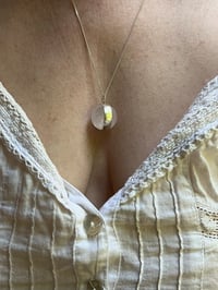 Image 2 of Rosequartz Orb Necklace 