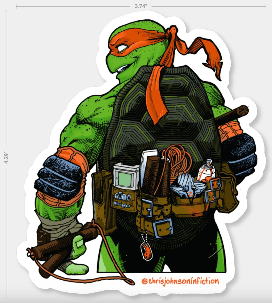 Image of TMNT Sticker Pack (Last Ronin Variant) 