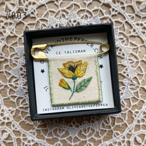 Image of Broche « Baby Botanique »