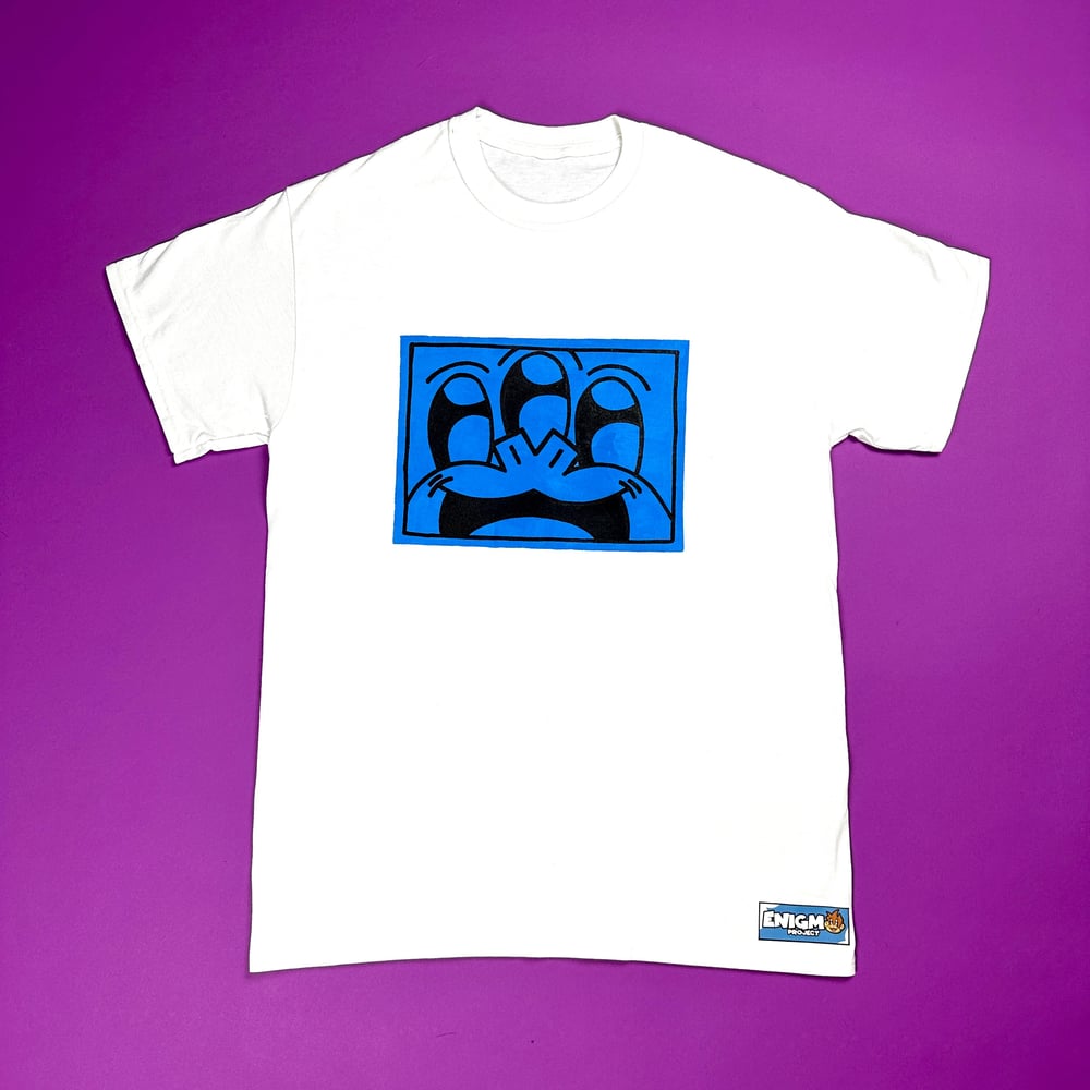 Image of Inspired by Keith Haring ENIGMA Shirt.