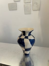 Image of Vase Géant Psyché Bleu