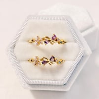 Image 1 of Purple Bow Ring