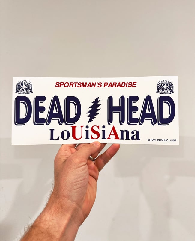 Grateful Dead 1993 LA Dead Head 12” Sticker