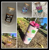 Image 1 of One of a Kind Glass Cups & Tumblers