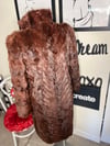 “Red Foxy Brown” Vintage Fur mid-length 