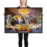 Image 1 of The Last Supper Framed poster