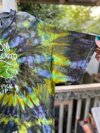 Image 3 of 2XL om I'm Scared Come Pick Me Up Tie Dye Shirt E9