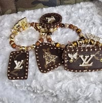 Image 2 of Brown classic studded 3 Stack