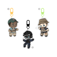 Image 1 of Chunky COD keychains