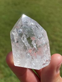 Image 8 of Crackle Quartz Crystal Tower #1834