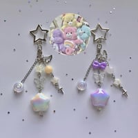 Image 1 of Chunky Star Keychains! ⋆｡°✩