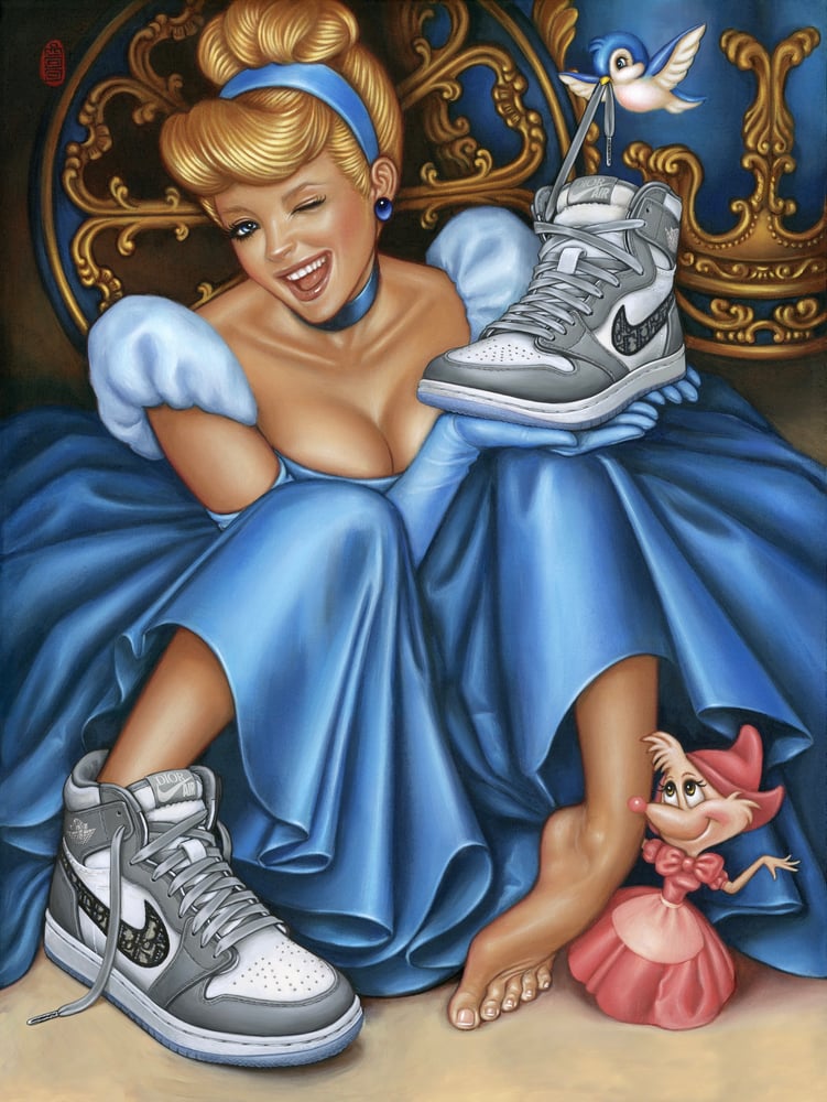 Image of Cinderella Lenticular Print
