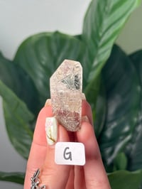 Image 7 of SILVER AND BLACK RUTILE IN QUARTZ GUSHER FREEFORMS -BRAZIL-