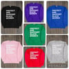 PROTECT & SUPPORT BLACK WOMEN CREWNECK SWEATSHIRT 