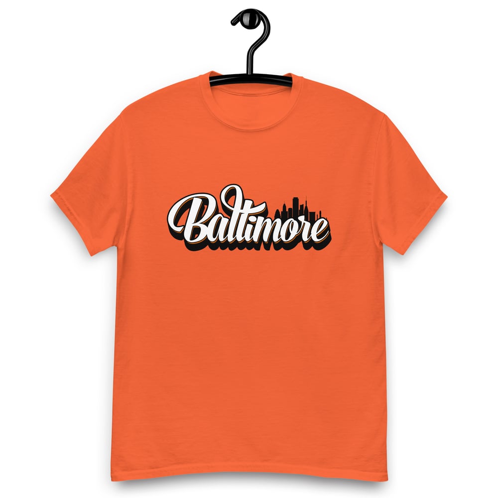 Baltimore Script Skyline T-Shirt