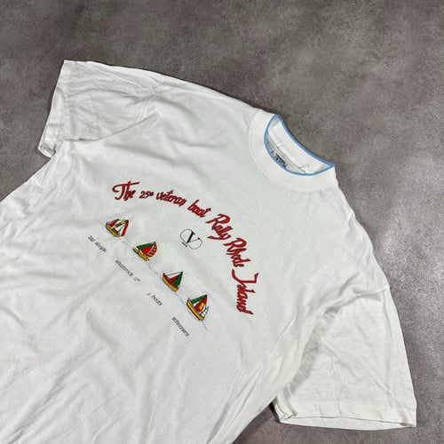 Image of 1980s Valentino Sailing T-shirt, Size Large