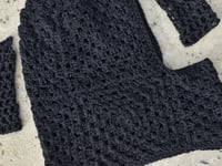 Image 2 of Black Hood w/ Gloves