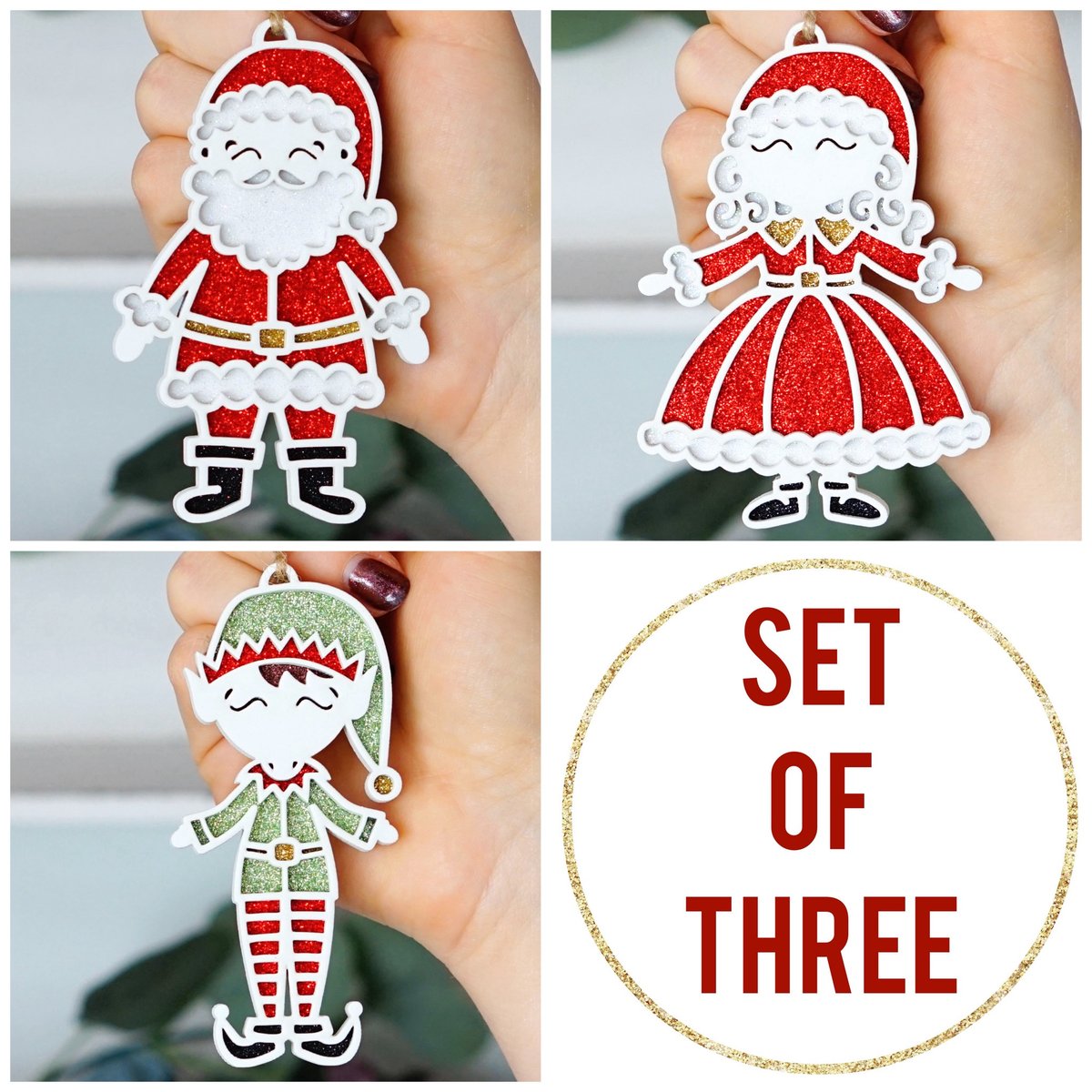 Image of PREORDER Santa Claus Trio