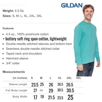 Image 4 of Unisex LARGE Billy Inspired Long Sleeve