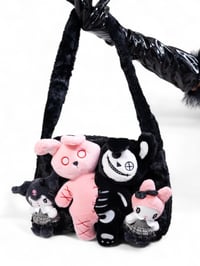 Image 1 of twin flames mega plushie tote