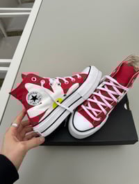 Image 2 of Platform Converse - daisy day