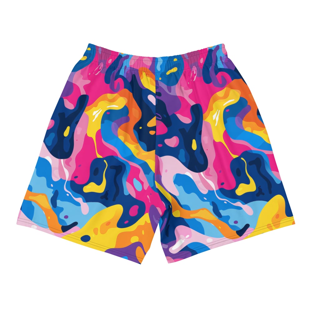 YB Liquid Camo Athletic Shorts