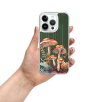 Image 17 of Colorful Mushroom Watercolor Mycology Nature Whimsical Clear Case for iPhone®