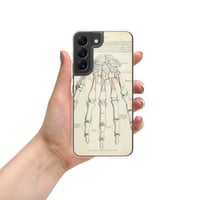 Image 1 of Antique Anatomical Drawing Bones Of The Hand Clear Case for Samsung®