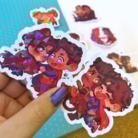 Image 2 of ☆ STICKERS - ÚLTIMAS PIEZAS☆ Equipos del Universo Detective