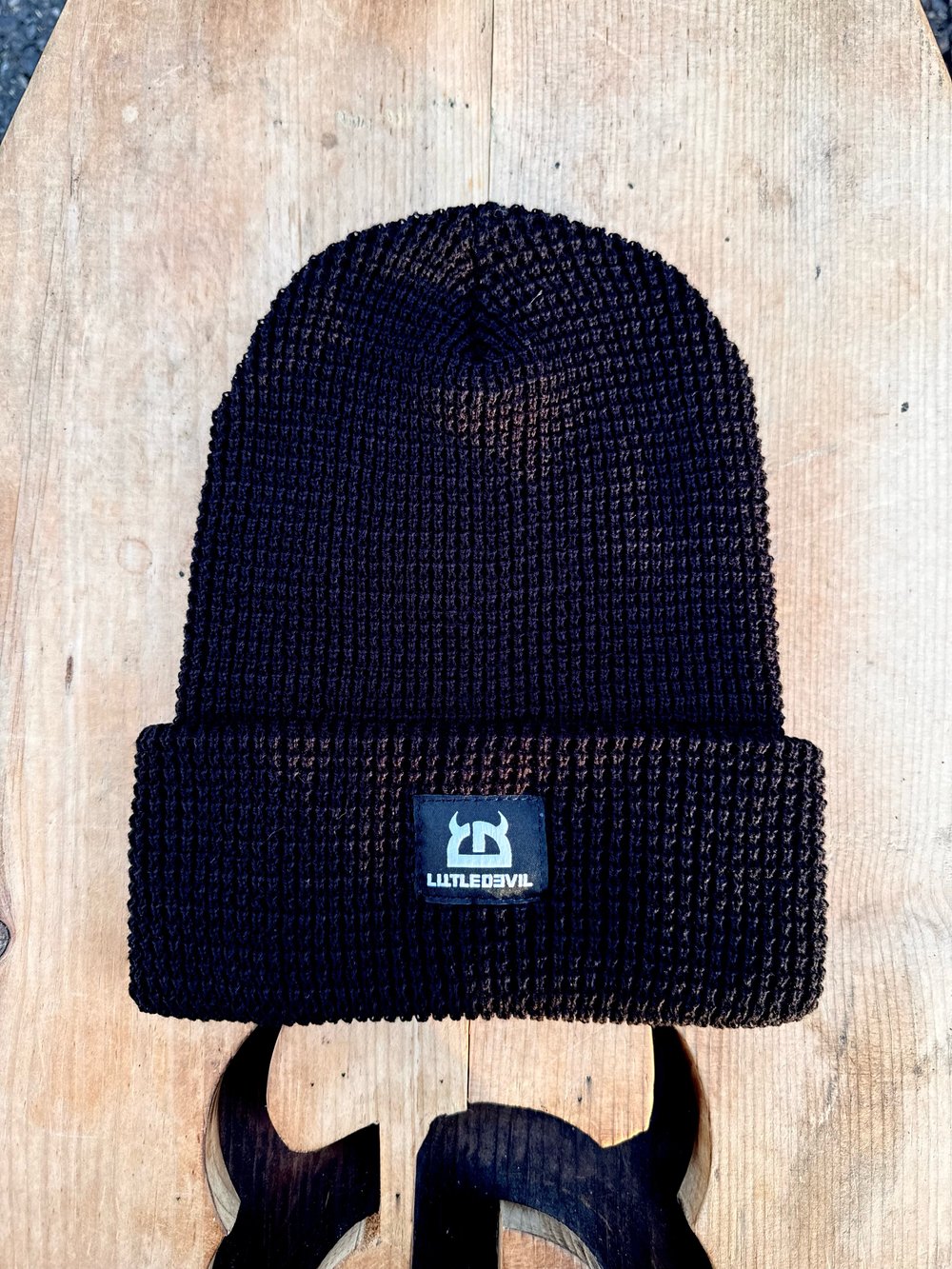 Horns Woven Beanie