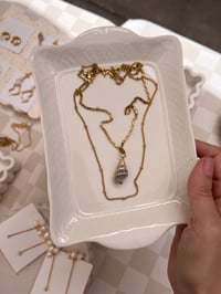 Image 1 of SEASHELL WITH GOLD NECKLACE