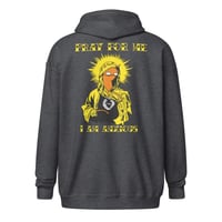 Image 2 of ANXIOUS Unisex heavy blend zip hoodie 