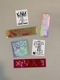 Image of Kawa sticker pack v3