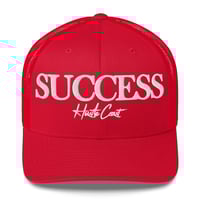 Image 5 of Success Embroidered Trucker Cap with mesh back