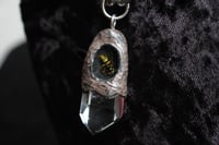 Image 6 of dead good chunky quartz and wasp amulet