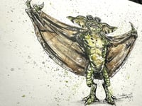 Image 2 of Flasher Gremlin - Daily Halloween 9x7 - Creepy Cuties And Killer Kaijus 