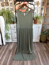 Image 1 of Army green dress 