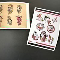 Image 5 of Bert Grimm Inspired Flash Sheet, High Quality Print