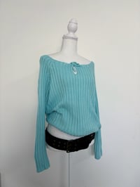 Image 1 of 00s Baby Blue Sweater // L