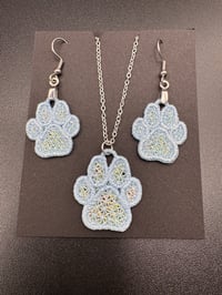 Image 2 of Mylar Blue Paw Complete Set
