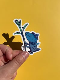 Image 3 of Blue Scarf Goblin Sticker