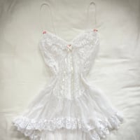 Image 1 of vintage lace corset lingerie (#28)