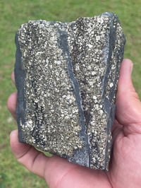 Image 3 of Shungite Specimen With Cubic Pyrite #606
