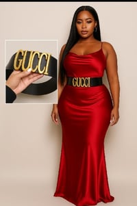 Image 4 of Big Buckle Wide Belt ❤️ ❤️ ❤️